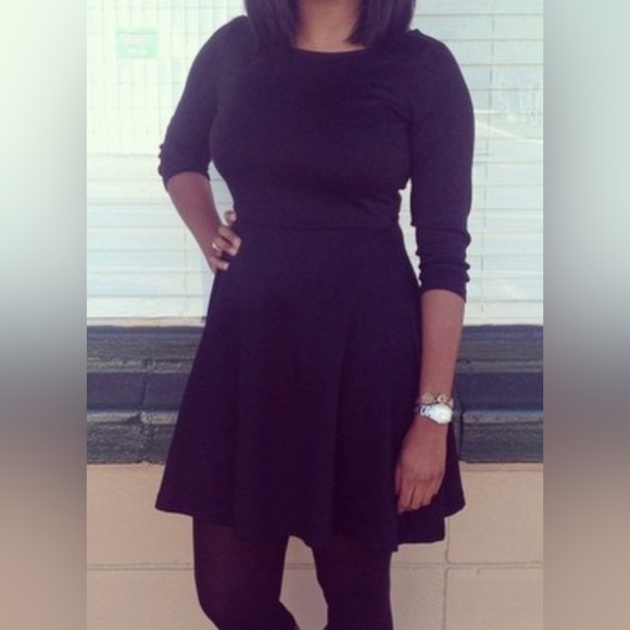 3/4 Length Skater Dress - Picture 7 of 8